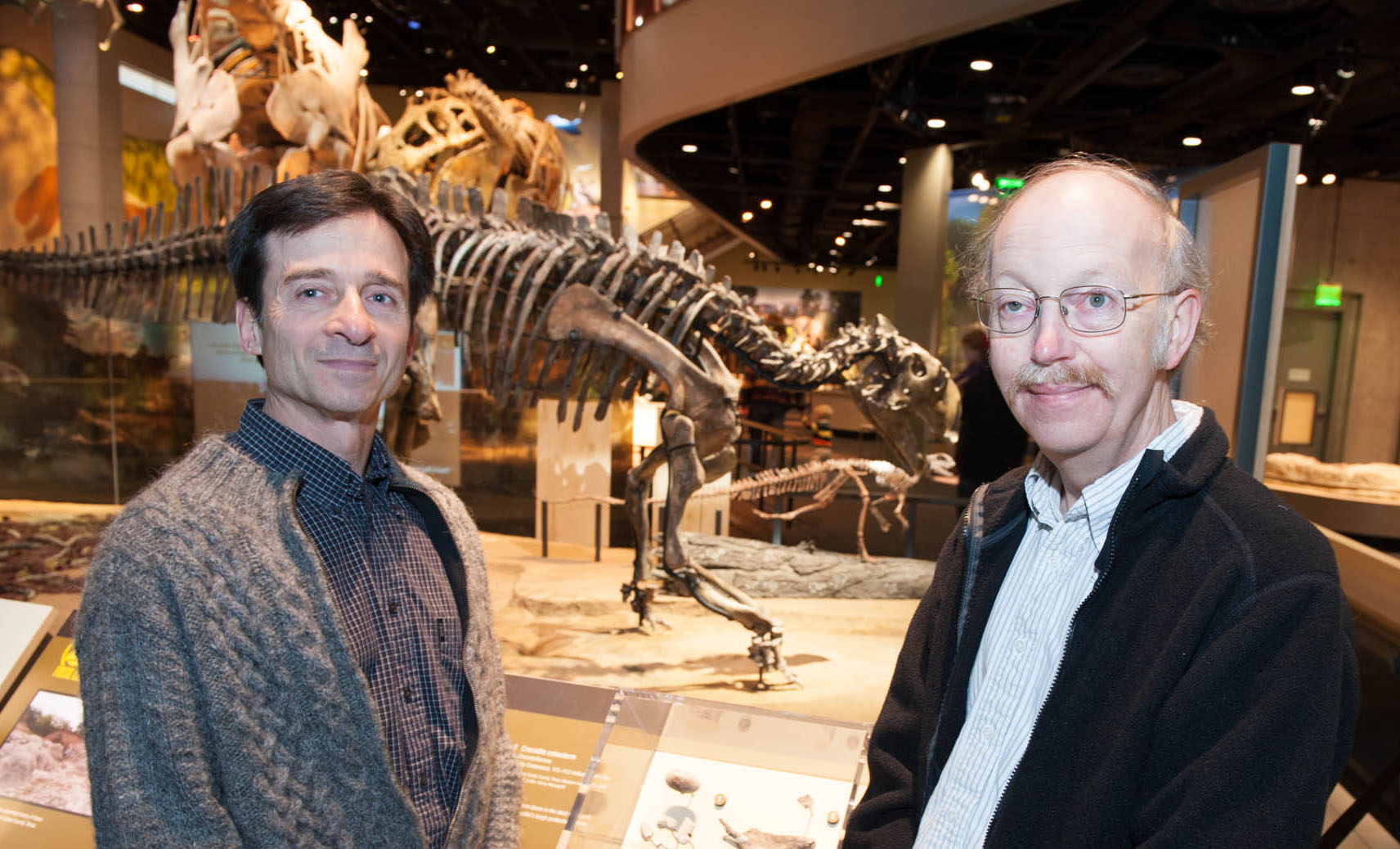 Anthony Fiorillo and Dale Winkler at the Perot Museum